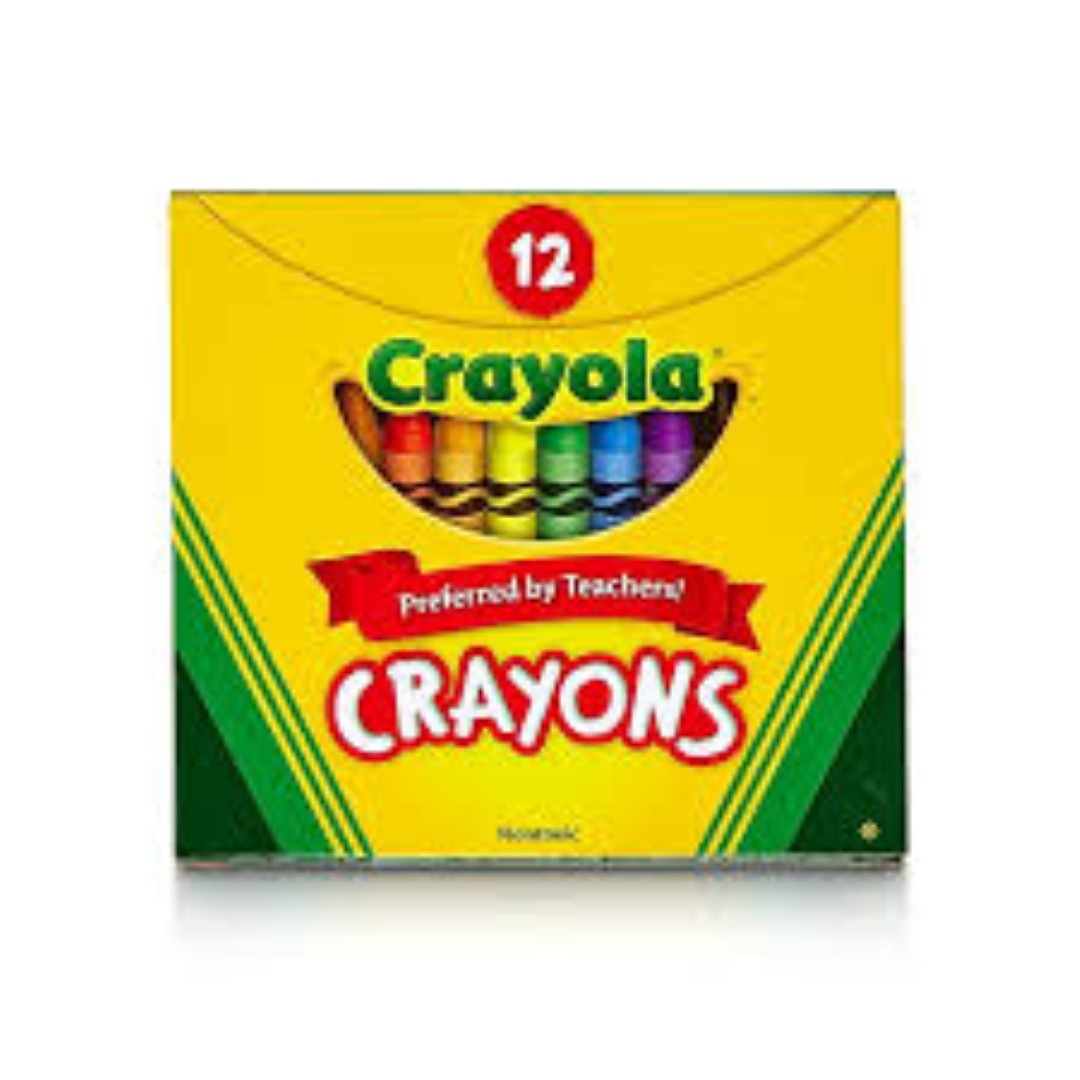 CRAYOLA CRAYONS 52-0012 12CT